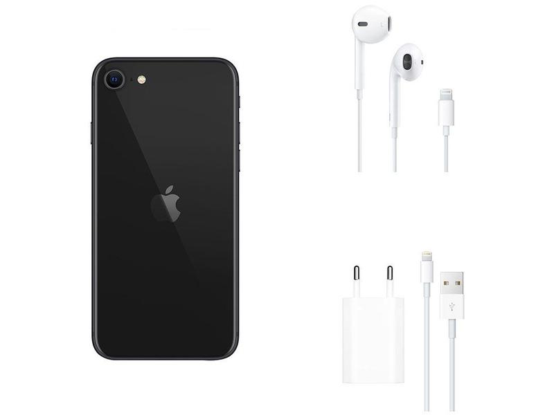 iPhone SE Apple 64GB Preto 4,7” 12MP iO - iPhone - Magazine Luiza